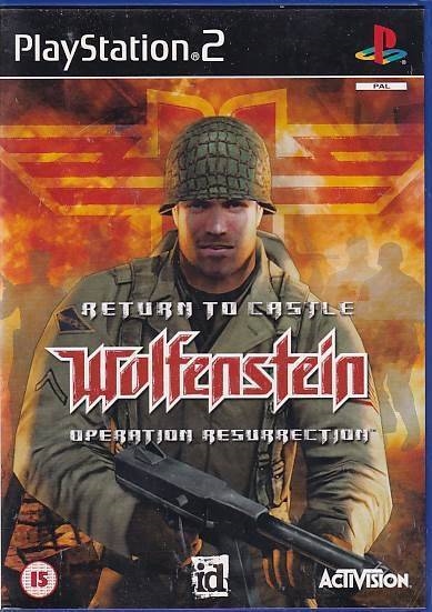 Return to Castle Wolfenstein Operation Resurrection - PS2 (Genbrug)